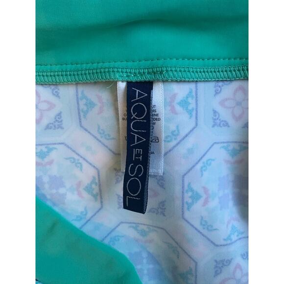 Aqua et Sol Swim Coverup Dress Medium - Picture 4 of 5